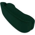 Sofá 4 Lugares Curvo Sala De Estar Living Lótus D02 Veludo Ve