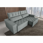 Sofá 4 Lugares Gigante Supremo 2.5m Retrátil E Reclinável Pen