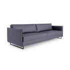 Sofá 4 Lugares Live Living Contemporâneo Cinza Claro/cinza Ch