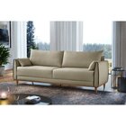 Sofá 4 Lugares Living Fênix 220cm Linho Bege