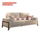 Sofá 4 Lugares M130 Linho Bege 2,20 M