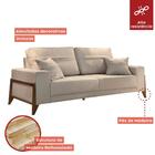 Sofá 4 Lugares M130 Linho Bege 2,20 M