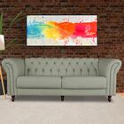 Sofá 4 Lugares Maggiore 260cm Couro Fendi G58 - Gran Belo