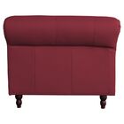 Sofá 4 Lugares Maggiore 260cm Couro Vermelho G58 - Gran Belo