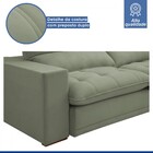 Sofá 4 Lugares Martinho Retrátil 20585 Boucle Verde - Celflex