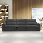 Sofá 4 Lugares Martinho Retrátil Boucle Cinza  - Celflex