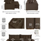 Sofá 4 Lugares Modular Ceará 230cm Retrátil E Reclinável Marr