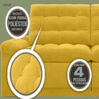 Sofá 4 Lugares Net Confort Assento Retrátil E Reclinável Caná