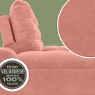 Sofá 4 Lugares Net Confort Assento Retrátil E Reclinável Rose