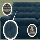 Sofá 4 Lugares Net Confort Assento Retrátil E Reclinável Roya