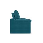 Sofá 4 Lugares Net Confort Assento Retrátil E Reclinável Turq