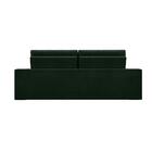 Sofá 4 Lugares Net Confort Assento Retrátil E Reclinável Verd