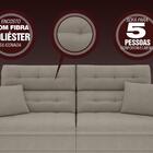 Sofá 4 Lugares Net Prestige Assento Retrátil E Reclinável Are