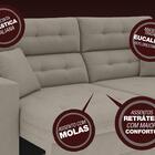 Sofá 4 Lugares Net Prestige Assento Retrátil E Reclinável Are