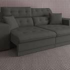 Sofá 4 Lugares Net Prestige Assento Retrátil E Reclinável Cin