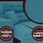 Sofá 4 Lugares Net Prestige Assento Retrátil E Reclinável Tur