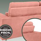 Sofá 4 Lugares Net Royale Assento Retrátil E Reclinável 2,30m