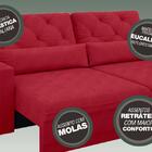 Sofá 4 Lugares Net Royale Assento Retrátil E Reclinável 2,30m
