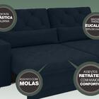 Sofá 4 Lugares Net Royale Assento Retrátil E Reclinável Petró