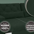 Sofá 4 Lugares Net Royale Assento Retrátil E Reclinável Verde