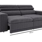 Sofá 4 Lugares Net Treviso Assento Retrátil E Reclinável Graf