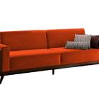 Sofá 4 Lugares Ocre Veludo 2,80m Séfora Plus