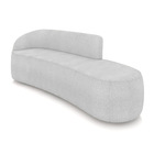 Sofá 4 Lugares Orgânico 220 Cm Morgan Bouclê D03 - D'rossi -