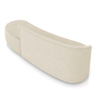 Sofá 4 Lugares Orgânico 220 Cm Morgan Suede D03 - D'rossi - B