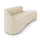 Sofá 4 Lugares Orgânico 220 Cm Morgan Suede D03 - D'rossi - B