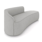 Sofá 4 Lugares Orgânico 220 Cm Morgan Suede D03 - D'rossi - C