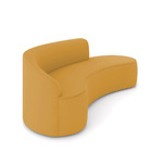 Sofá 4 Lugares Orgânico 220cm Morgan E Poltrona Lua Veludo D0