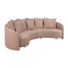 Sofa 4 Lugares Organico Amendoa 250cm Cru