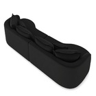 Sofá 4 Lugares Orgânico Living 250cm Mersa Veludo Preto K01 -