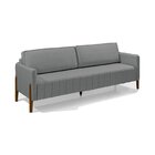 Sofá 4 Lugares Painita 204cm Cinza