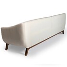 Sofá 4 Lugares Para Sala De Estar Atenas 260 Cm D02 Linho Beg