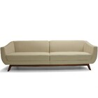 Sofá 4 Lugares Para Sala De Estar Atenas 300 Cm D02 Linho Beg