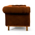 Sofá 4 Lugares Para Sala De Estar Império 280 Cm D02 Veludo T