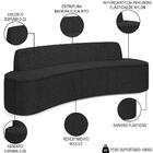 Sofá 4 Lugares Para Sala De Estar Living 230cm Koane D06 Bouc