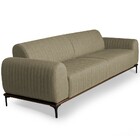 Sofá 4 Lugares Para Sala De Estar Molino 280 Cm D02 Linho Beg