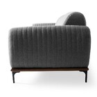 Sofá 4 Lugares Para Sala De Estar Molino 280 Cm D02 Linho Cin