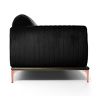 Sofá 4 Lugares Para Sala De Estar Molino 280 Cm D02 Veludo Pr