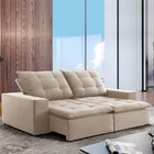 Sofá 4 Lugares Paris Retrátil E Reclinável Super Pilow 250cm