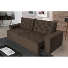 Sofá 4 Lugares Quality 2,50m Retrátil E Reclinavel Veludo - M