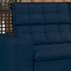 Sofá 4 Lugares Retrátil E Reclinável 207cm Lugano Azul