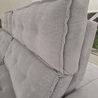 Sofá 4 Lugares Retrátil E Reclinável 207cm Lugano Cinza