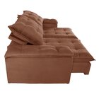 Sofá 4 Lugares Retrátil E Reclinável 250cm Espanha Celflex Fe