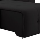 Sofá 4 Lugares Retrátil E Reclinável 250cm Noruega Preto