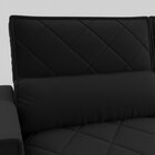 Sofá 4 Lugares Retrátil E Reclinável 250cm Viena Preto