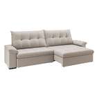 Sofá 4 Lugares Retrátil E Reclinável Com Usb Flexformatriton