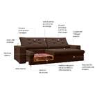 Sofá 4 Lugares Retrátil E Reclinável Flexforma Premier Veludo